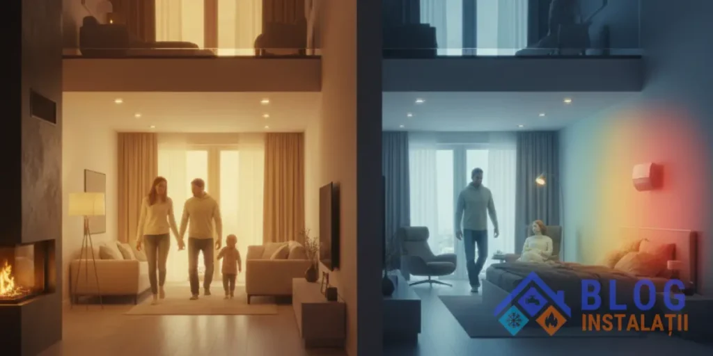 confort termic casa pompa aer apa vs aer aer